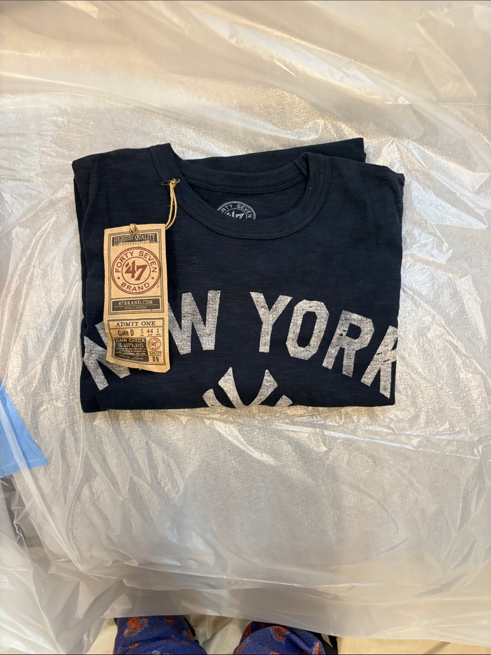 47 New York Graphic Navy Short-Sleeve Tee